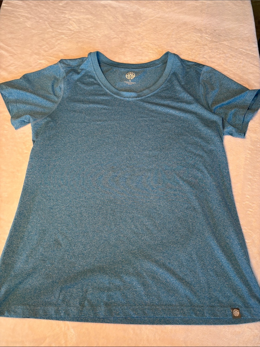 REI Women's Short Sleeve Crew Tee - Teal Blue